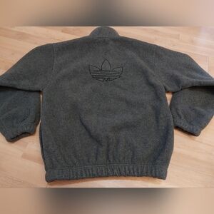 Adidas Gray Bomber Jacket